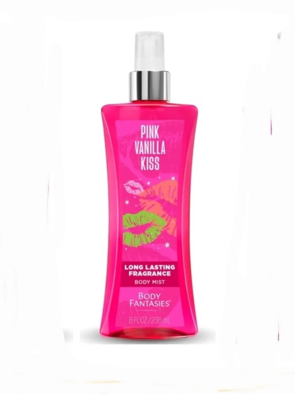 Body Fantasies Pink Vanilla Kiss & Pink Sweet Pea Fantasy Body Mist - 3.2fl Oz